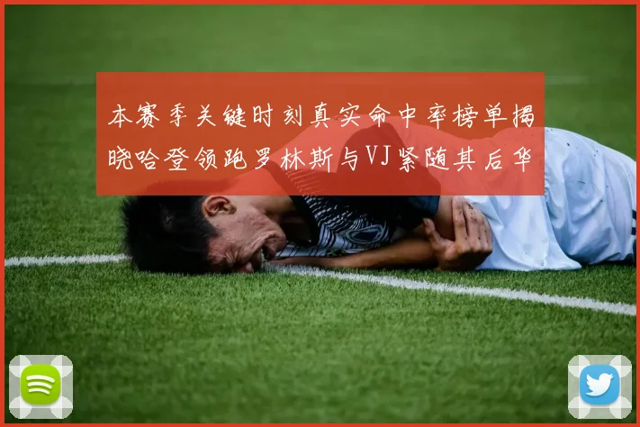 本赛季关键时刻真实命中率榜单揭晓哈登领跑罗林斯与VJ紧随其后华子位列第四